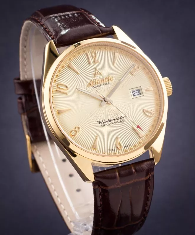 Zegarek męski Atlantic Worldmaster Mechanical 51651.45.35G