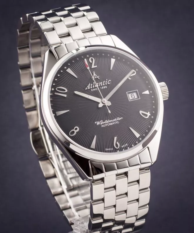 Zegarek męski Atlantic Worldmaster Art Deco Automatic 51752.41.65SM