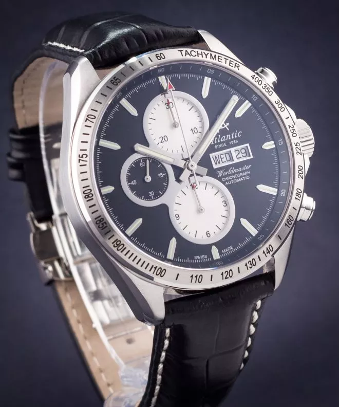 Zegarek męski Atlantic Worldmaster Chronograph Valjoux Automatic 55861.42.62