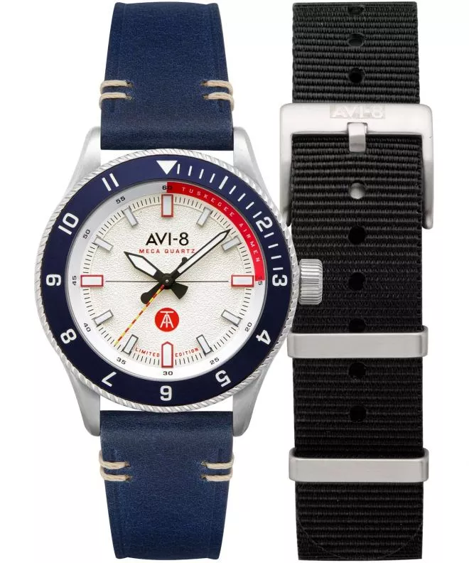 Zegarek męski AVI-8 Flyboy Tuskegee Airmen Limited Edition SET AV-4103-03