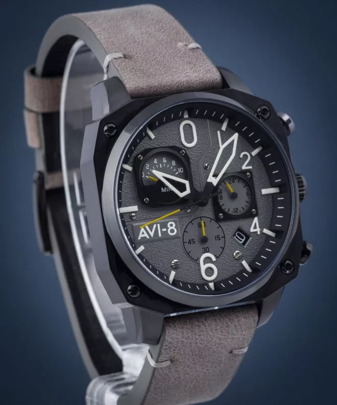 Zegarek męski AVI-8 Hawker Hunter Retrograde Chronograph AV-4052-03