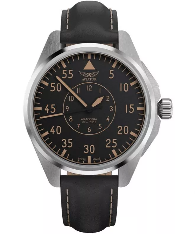 Zegarek męski Aviator Airacobra 43 Heritage Automatic V.3.39.0.341.4