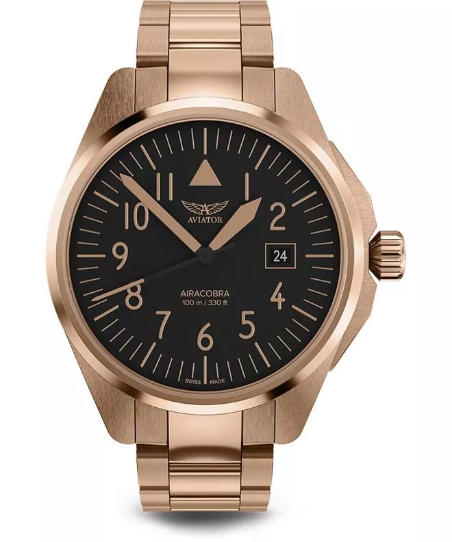 Zegarek męski Aviator Airacobra 43 Type A V.1.38.2.316.5