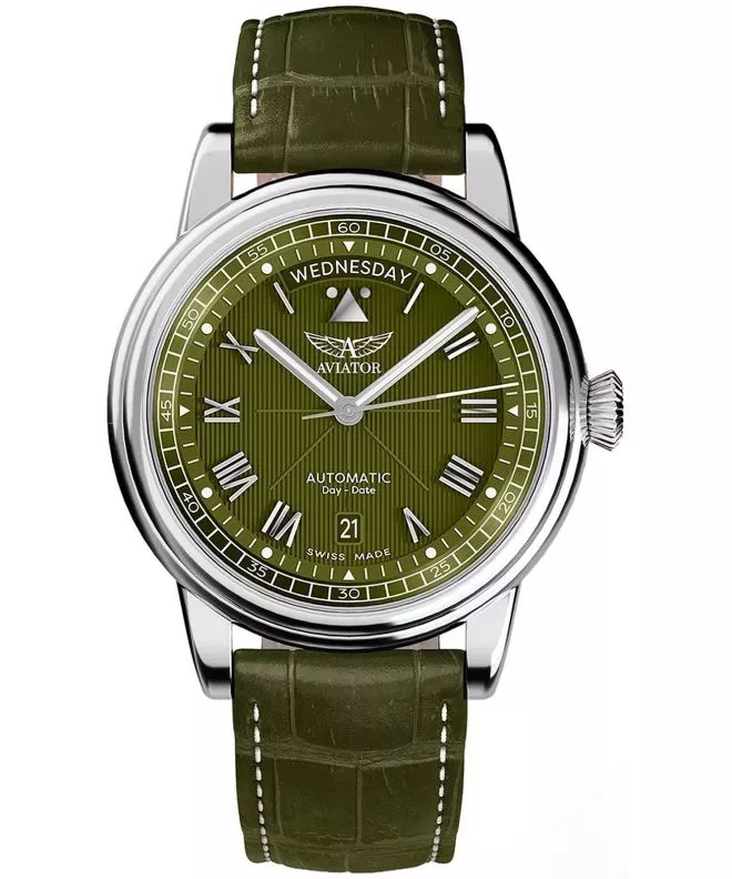 Zegarek męski Aviator Douglas Day-Date V.3.35.0.278.4