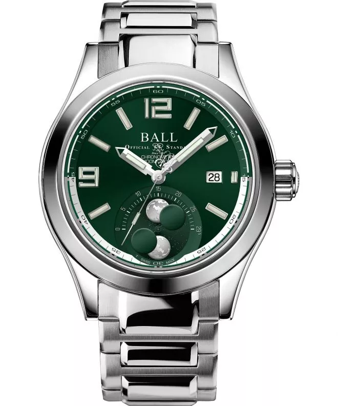 Zegarek męski Ball Engineer II Moon Phase Automatic Chronometer Limited Edition NM2028C-S45C-GR