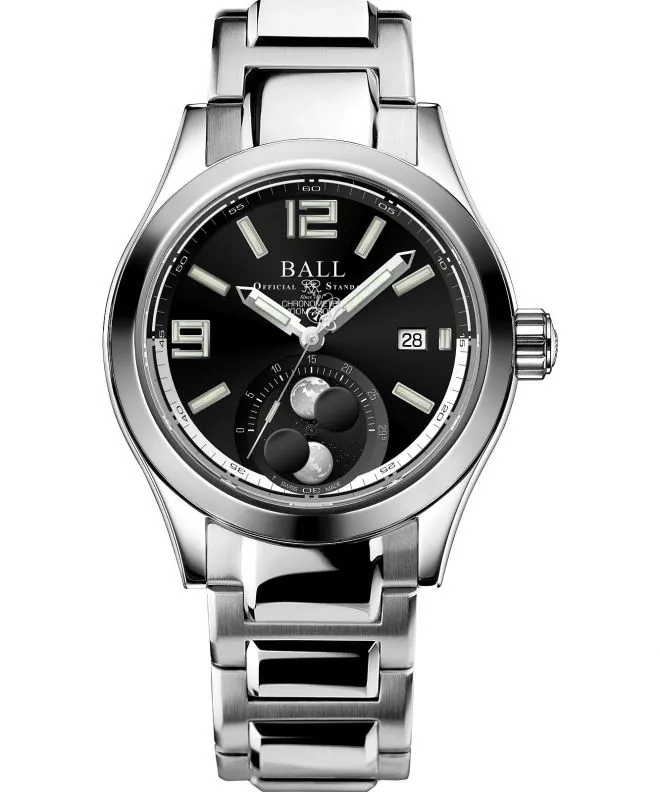 Zegarek męski Ball Engineer II Moon Phase Automatic Chronometer Limited Edition NM2282C-S1C-BK