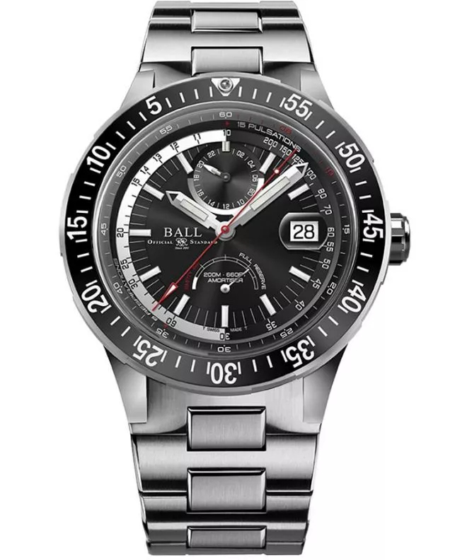 Zegarek męski Ball Roadmaster First Responder With Rotor-Lock 41 mm Automatic Limited Edition GM3180B-S2-BK