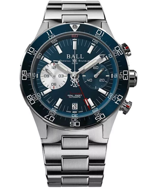 Zegarek męski Ball Roadmaster M Chronograph Limited Edition DC3180C-S2CJ-BE