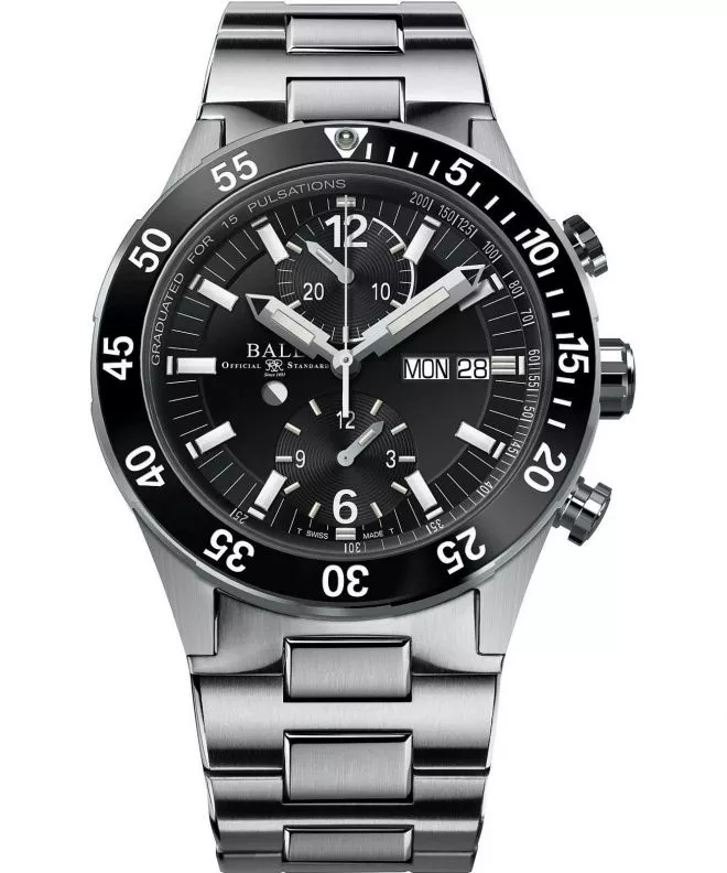 Zegarek męski Ball Roadmaster Rescue Chronograph Limited Edition DC3030C-S-BK