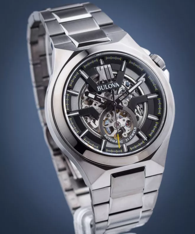 Zegarek męski Bulova Classic Skeleton Automatic 98A179