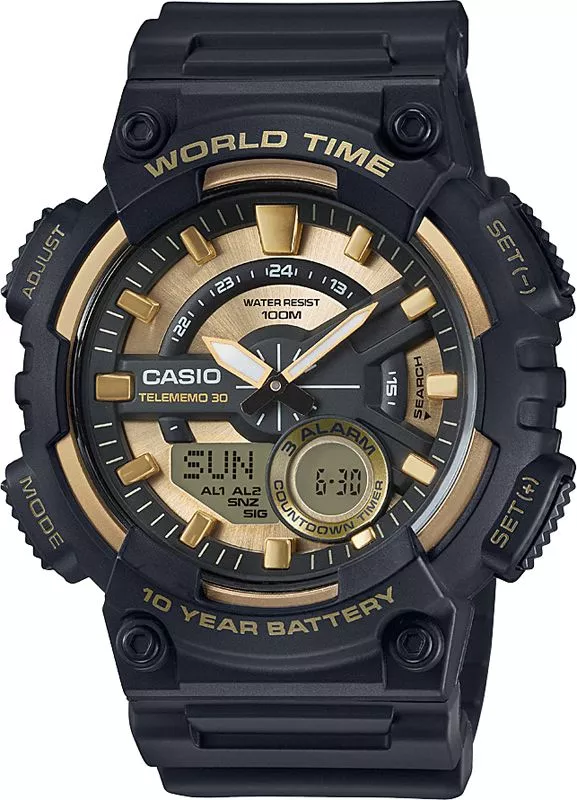 Zegarek męski Casio Collection Men AEQ-110BW-9AVEF