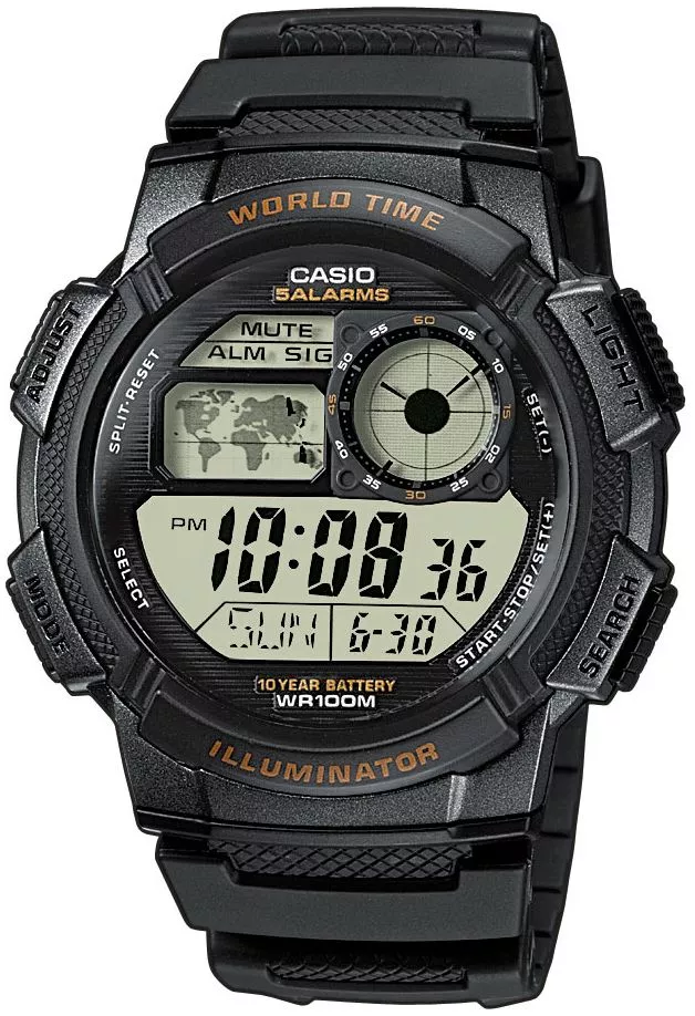 Zegarek męski Casio Sporty Digital AE-1000W-1AVEF