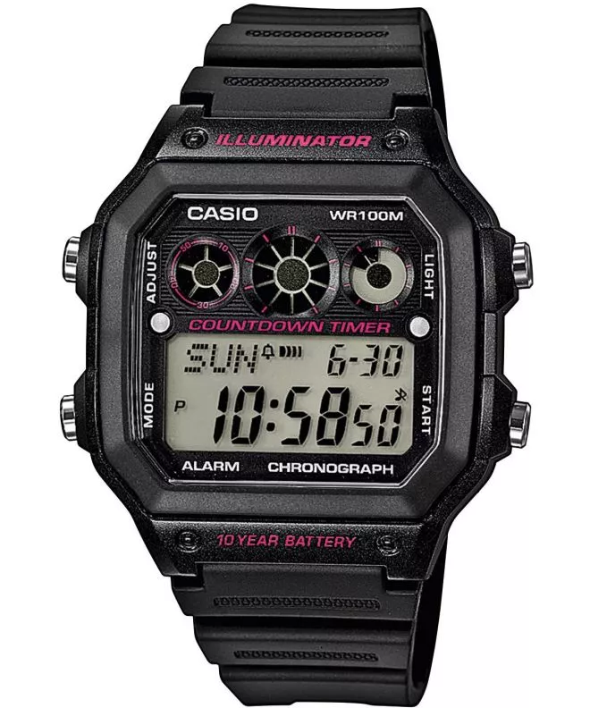 Zegarek męski Casio Sporty Digital AE-1300WH-1A2VEF