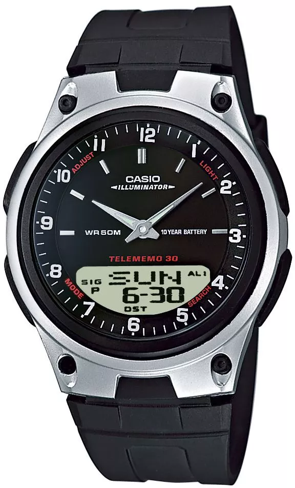 Zegarek męski Casio Digital-Analog AW-80-1AV