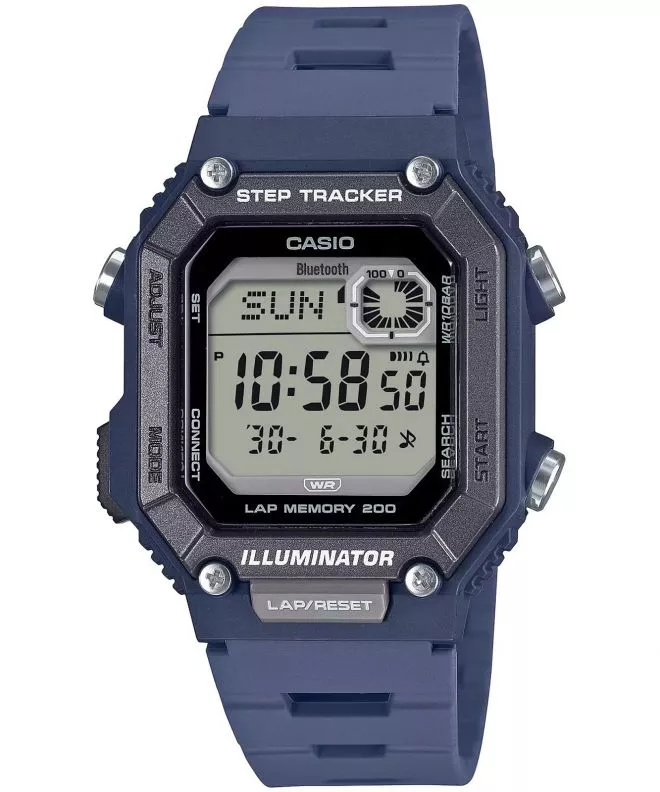 Zegarek męski Casio Timeles Bluetooth Sync Step Tracker WS-B1000-2AVEF