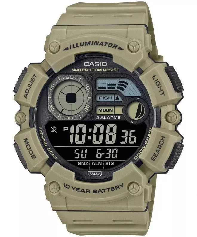 Zegarek męski Casio Timeless Collection WS-1500H-5BVEF