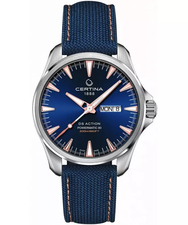 Zegarek męski Certina DS Action Day-Date C032.430.18.041.01 (C0324301804101)