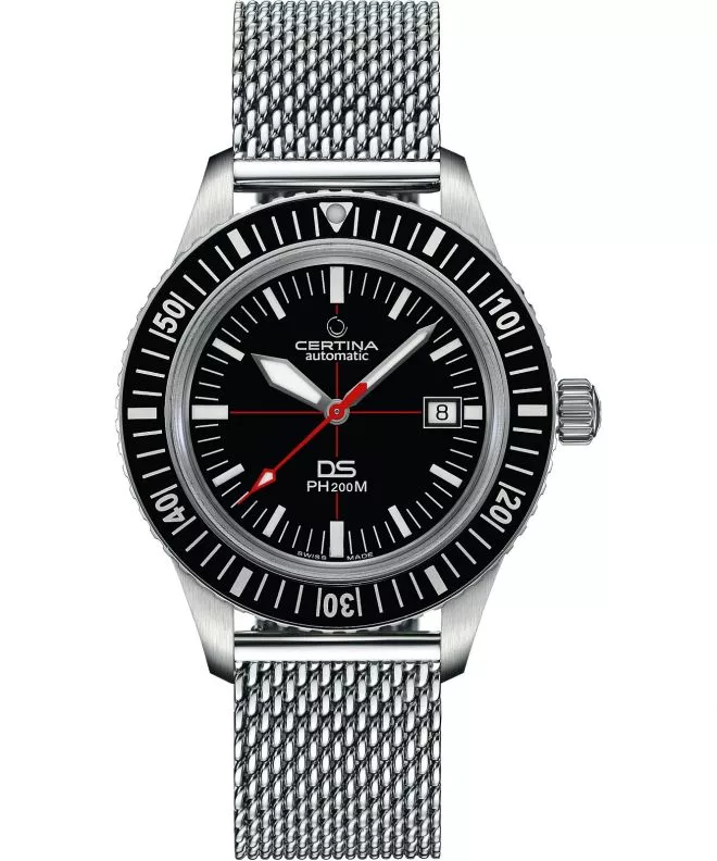 Zegarek męski Certina Heritage DS PH200M Powermatic 80 C036.407.11.050.00 (C0364071105000)