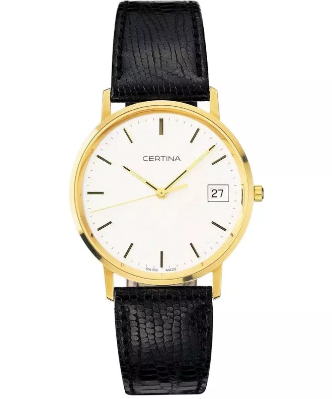 Zegarek męski Certina Priska Gent Gold 18K C158.9289.68.11 (C15892896811)