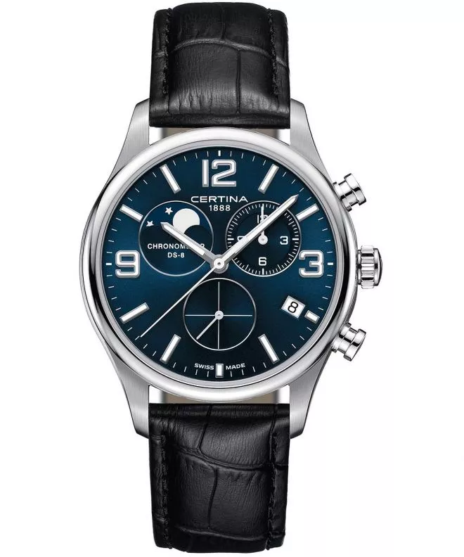 Zegarek męski Certina Urban DS-8 Moon Phase C033.460.16.047.00 (C0334601604700)