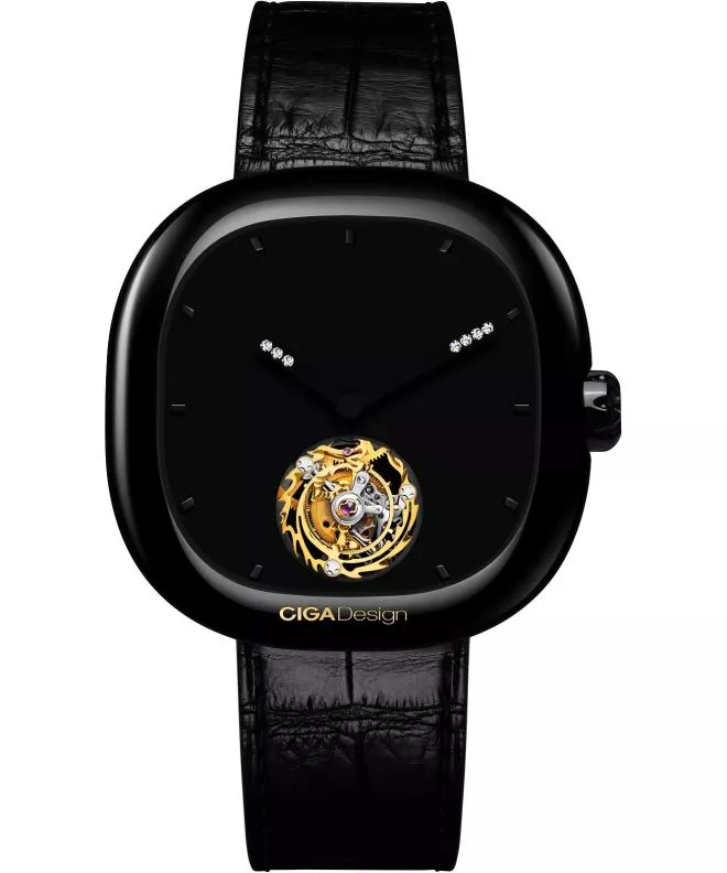Zegarek męski Ciga Design Tourbillon Chinese Zodiak The Year Of Dragon Limited Edition C011-BB01-1B