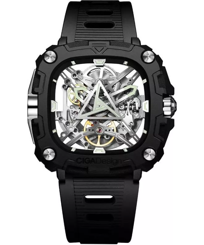 Zegarek męski Ciga Design X Series Eye of Horus Skeleton Automatic X051-BS01-W5B