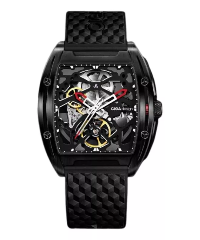 Zegarek męski Ciga Design Z Series Edge DLC Automatic Z031-BB01-W5BK