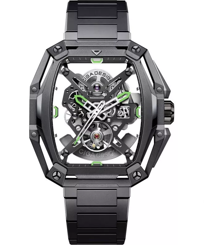 Zegarek męski Ciga Design Z Series Hunter Skeleton Automatic Z035-GG01-W1G