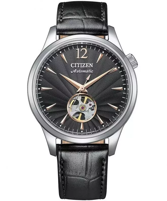 Zegarek męski Citizen Classic Open Heart Automatic NH9131-14E