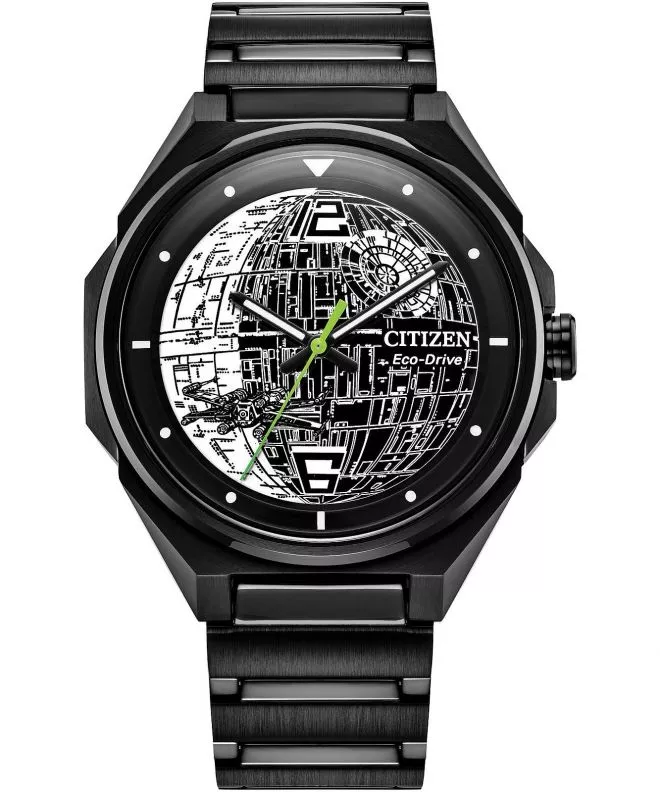 Zegarek męski Citizen Eco-Drive Star Wars Death Star 2 BJ6539-50W