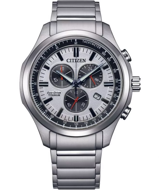 Zegarek męski Citizen Eco-Drive Super Titanium Chronograph AT2530-85A
