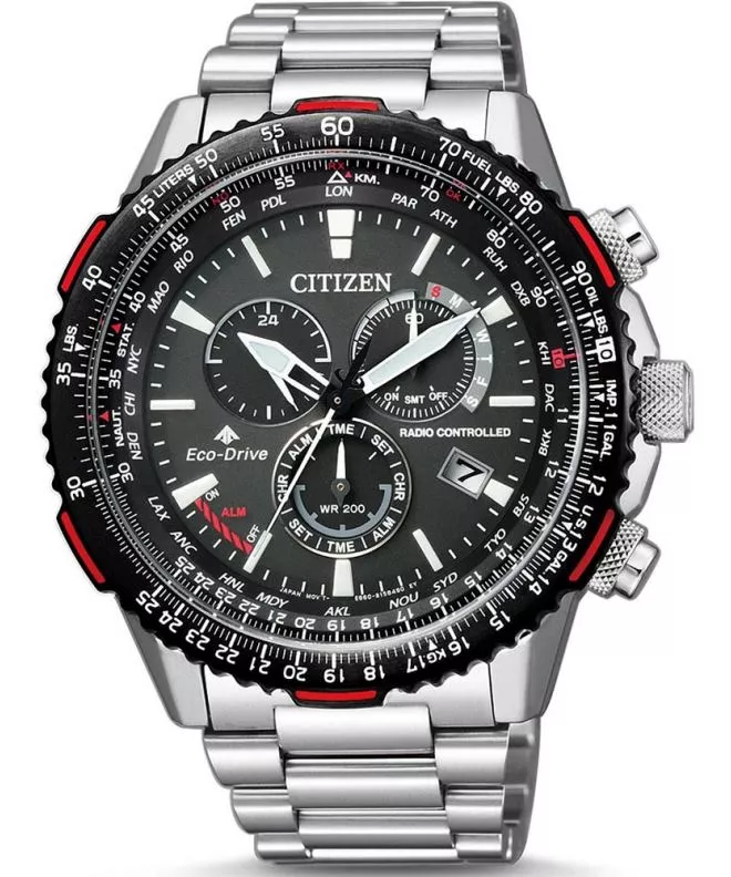 Zegarek Męski Citizen Eco-Drive Radio Controlled Chronograph Perpetual Calendar Promaster CB5001-57E