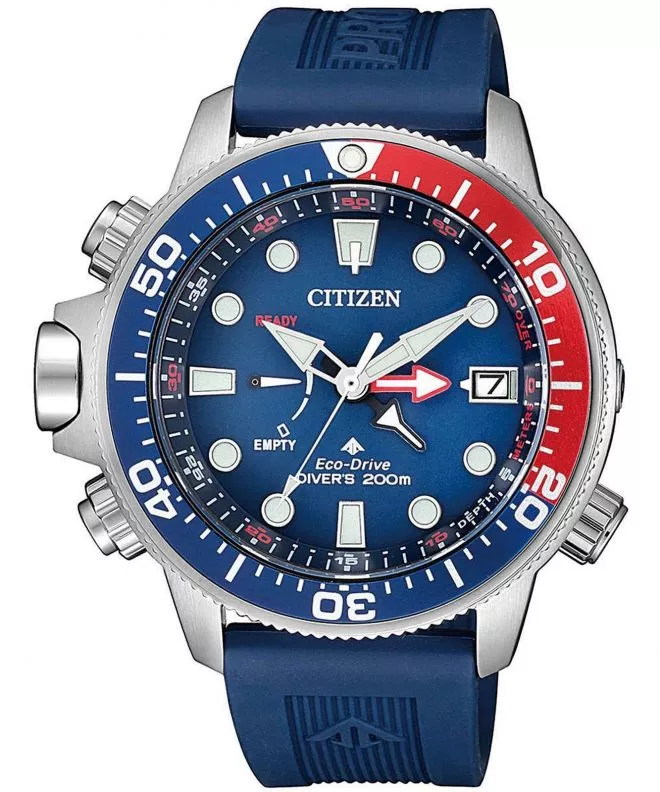 Zegarek Męski Citizen Promaster Marine Aqualand Eco-Drive Diver BN2038-01L