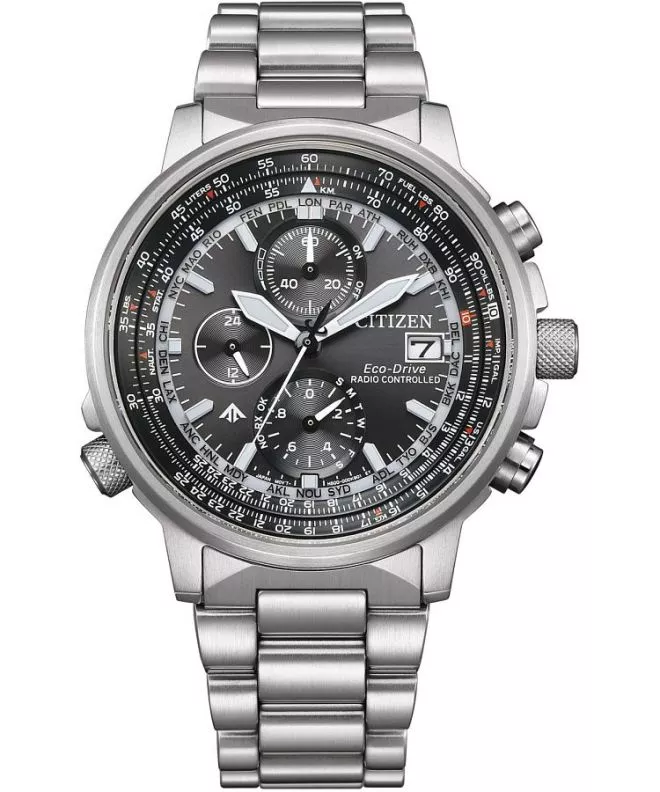 Zegarek męski Citizen Promaster Sky Solar Radio Control Choronograph AT8300-58E