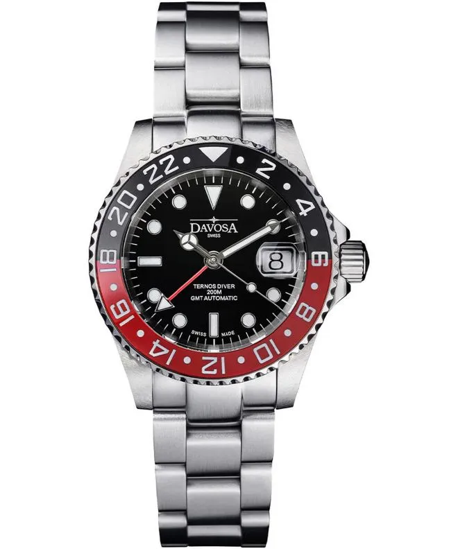 Zegarek męski Davosa Ternos Automatic GMT Ceramic 161.590.90