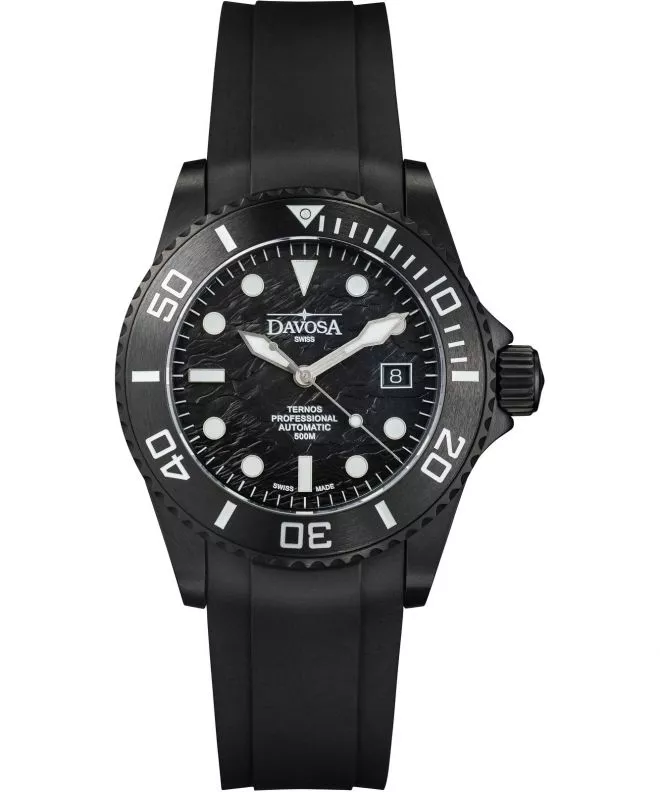Zegarek męski Davosa Ternos Professional Black Rock Automatic Limited Edition 161.583.02