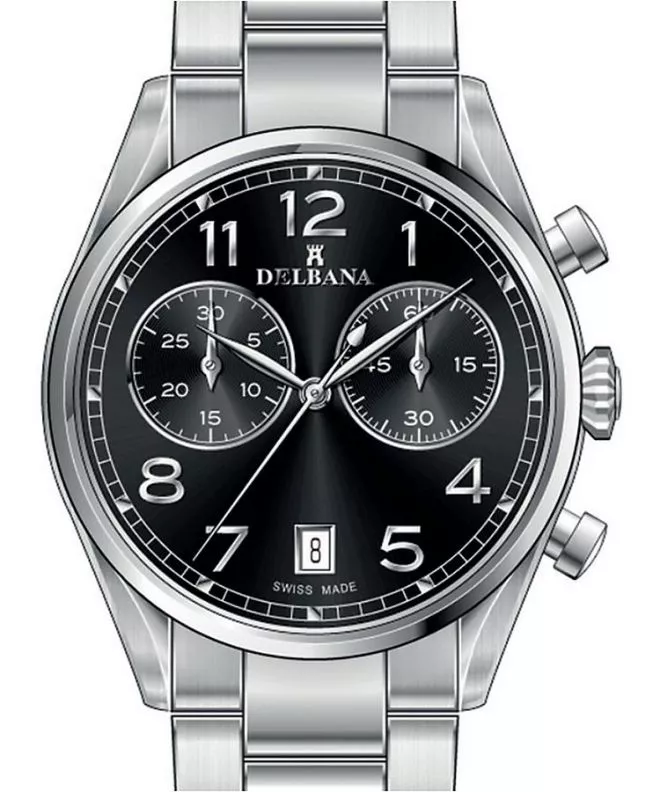 Zegarek męski Delbana Sapphire Chronograph 41701.754.6.032