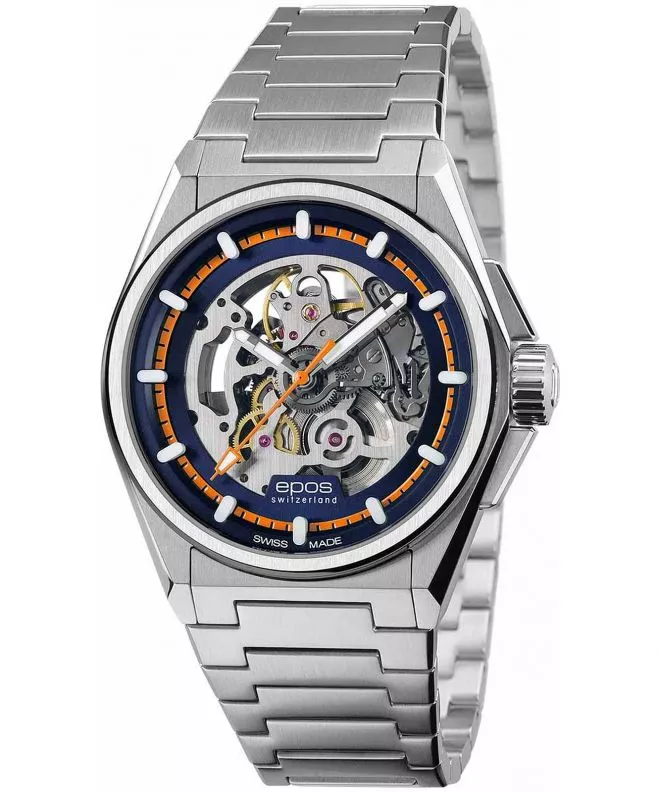 Zegarek męski Epos Sportive 3505 Skeleton Automatic 3505.139.20.12.30