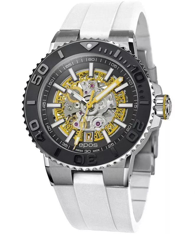 Zegarek męski Epos Sportive Diver Skeleton Automatic 3441.135.20.15.50