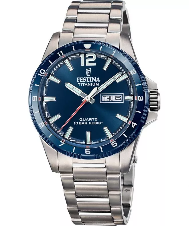 Zegarek męski Festina Titanium Date F20698/2