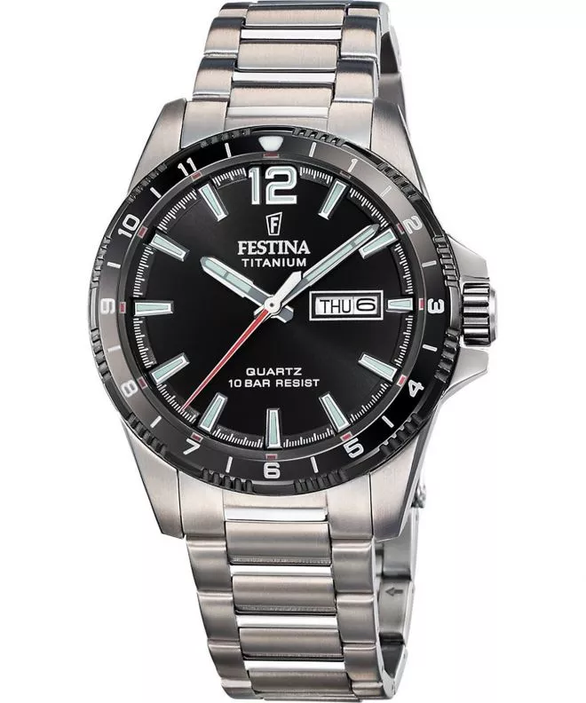 Zegarek męski Festina Titanium Date F20698/4