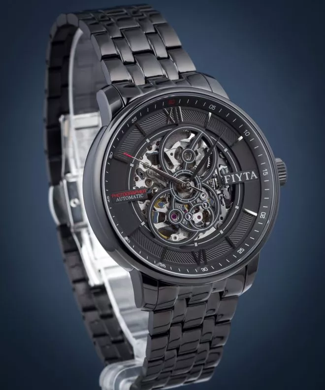 Zegarek męski Fiyta Photographer Skeleton Automatic DGA23001.BBB