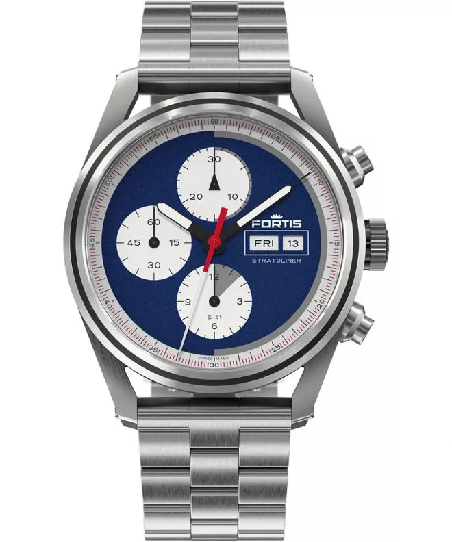 Zegarek męski Fortis Stratoliner Blue Japan F2340010