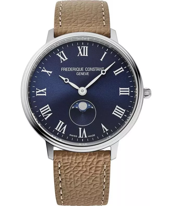 Zegarek męski Frederique Constant Moneta Moonphase FC-206RN3S6