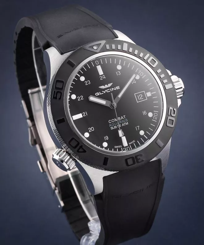 Zegarek męski Glycine Combat Sub Aquarius Automatic GL0039