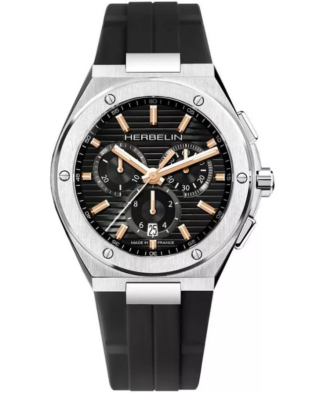 Zegarek męski Herbelin Cap Camarat Chronograph 37645A14TR