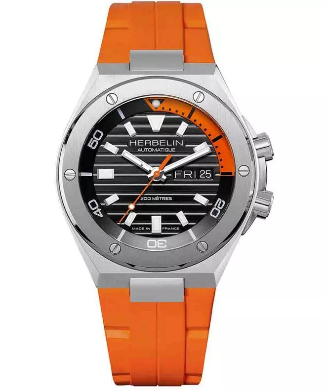 Zegarek męski Herbelin Cap Camarat Diver Automatic 1745A14CMD