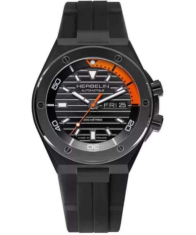 Zegarek męski Herbelin Cap Camarat Diver Automatic 1745N14CA