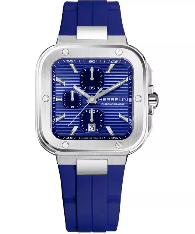 Zegarek męski Herbelin Cap Camarat Square Chronograph 35646A115CB
