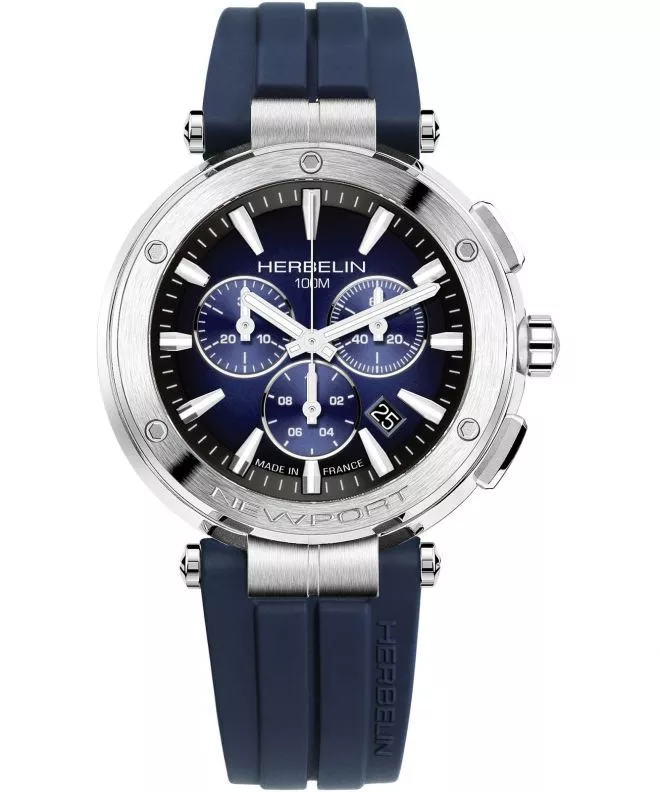 Zegarek męski Herbelin Newport Chronograph 37688A35CB (37688-35CB)